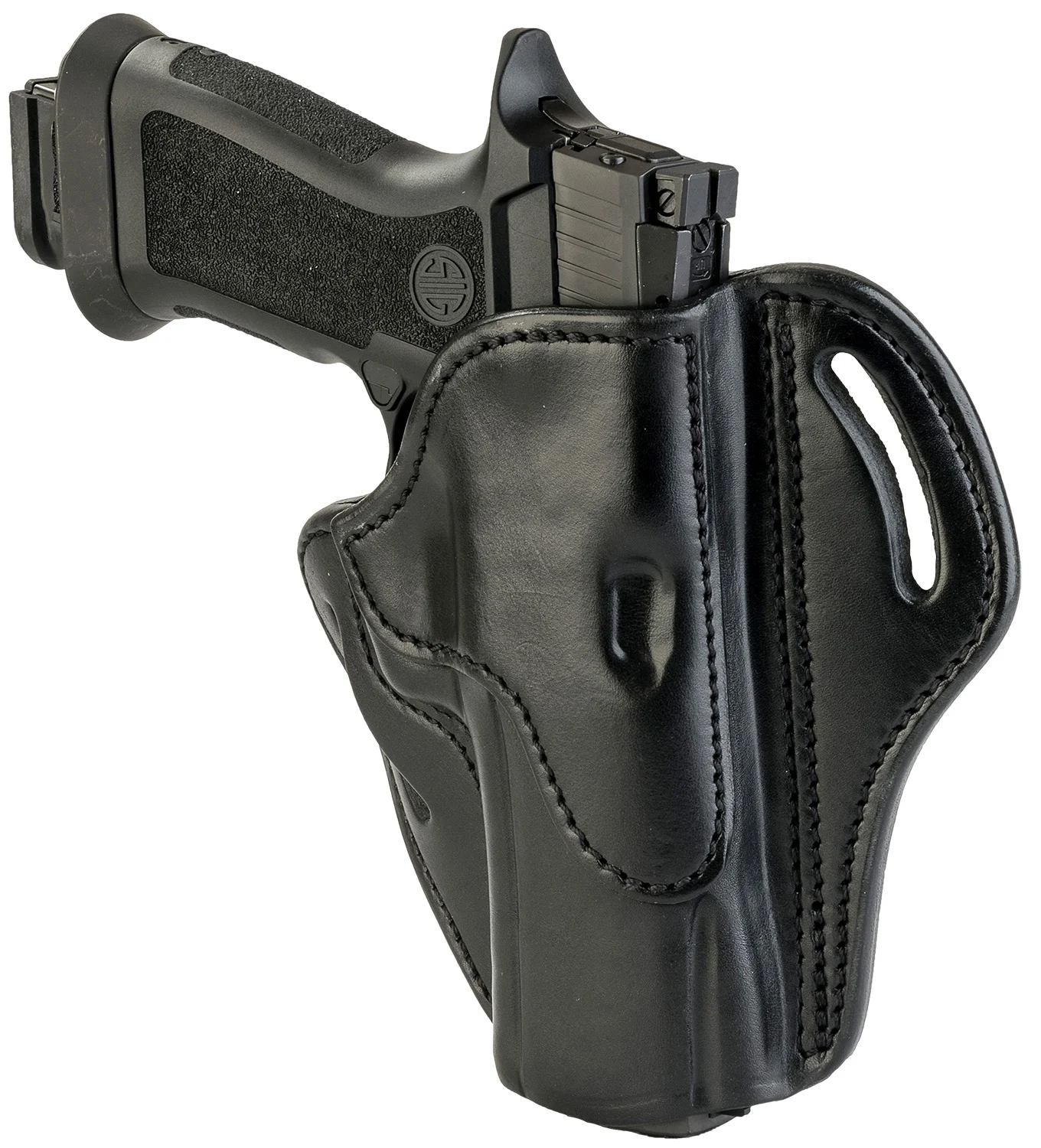 1791 Gunleather BH24SBLR BH2.4 OWB Leather Belt Slide