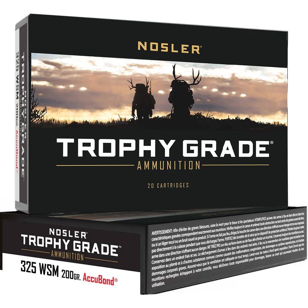 Nosler Trophy Grade 300 RUM 200 gr AB SP – 20 rd