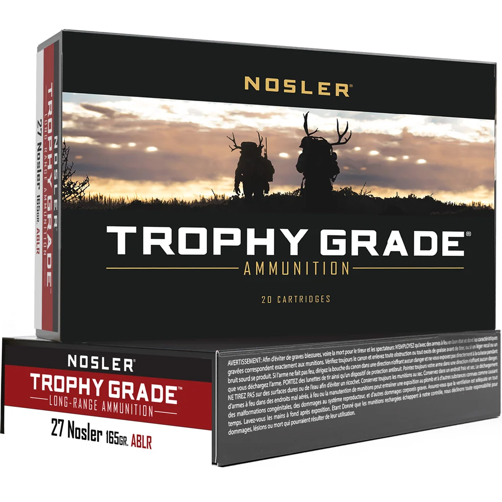 Nosler 27 Nosler 165gr AccuBond LR 20rd