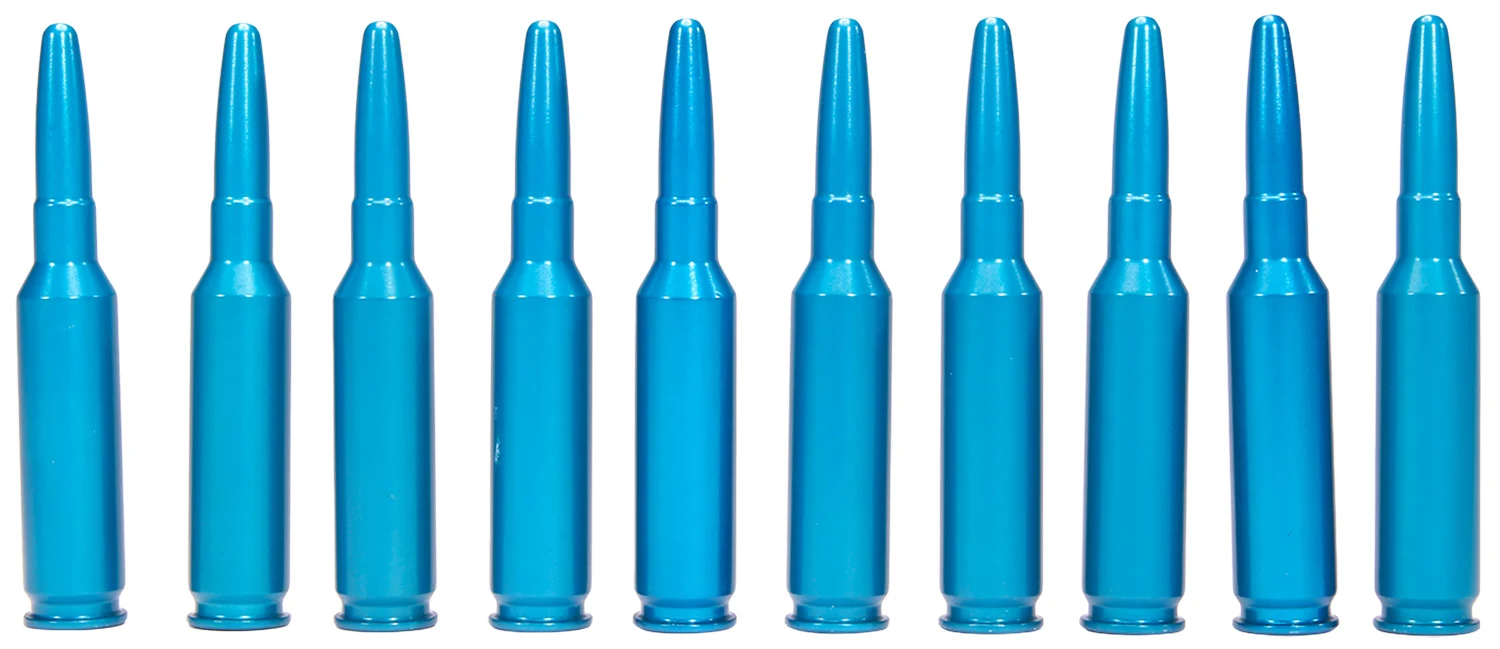 A-ZOOM 6.5 Creedmoor Snap Caps, Blue — 10-Pack