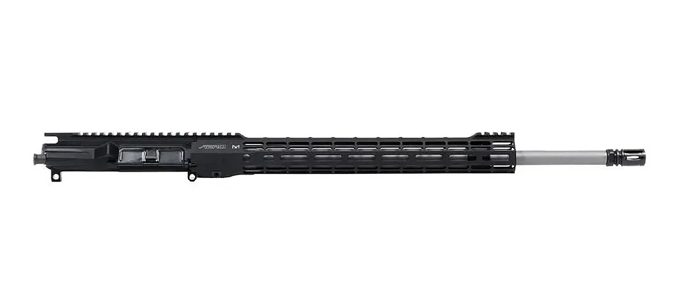 M4E1 Threaded Complete Upper, 20" 6.5 Grendel SS Barrel ATLAS S-ONE 15" M-LOK HG - Anodized Black - APAR700325M53