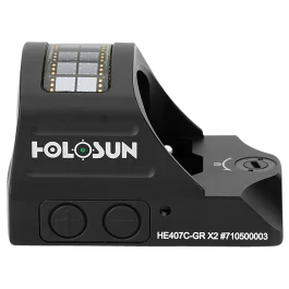Holosun 407 1x Pistol Green Dot Sight 2 MOA