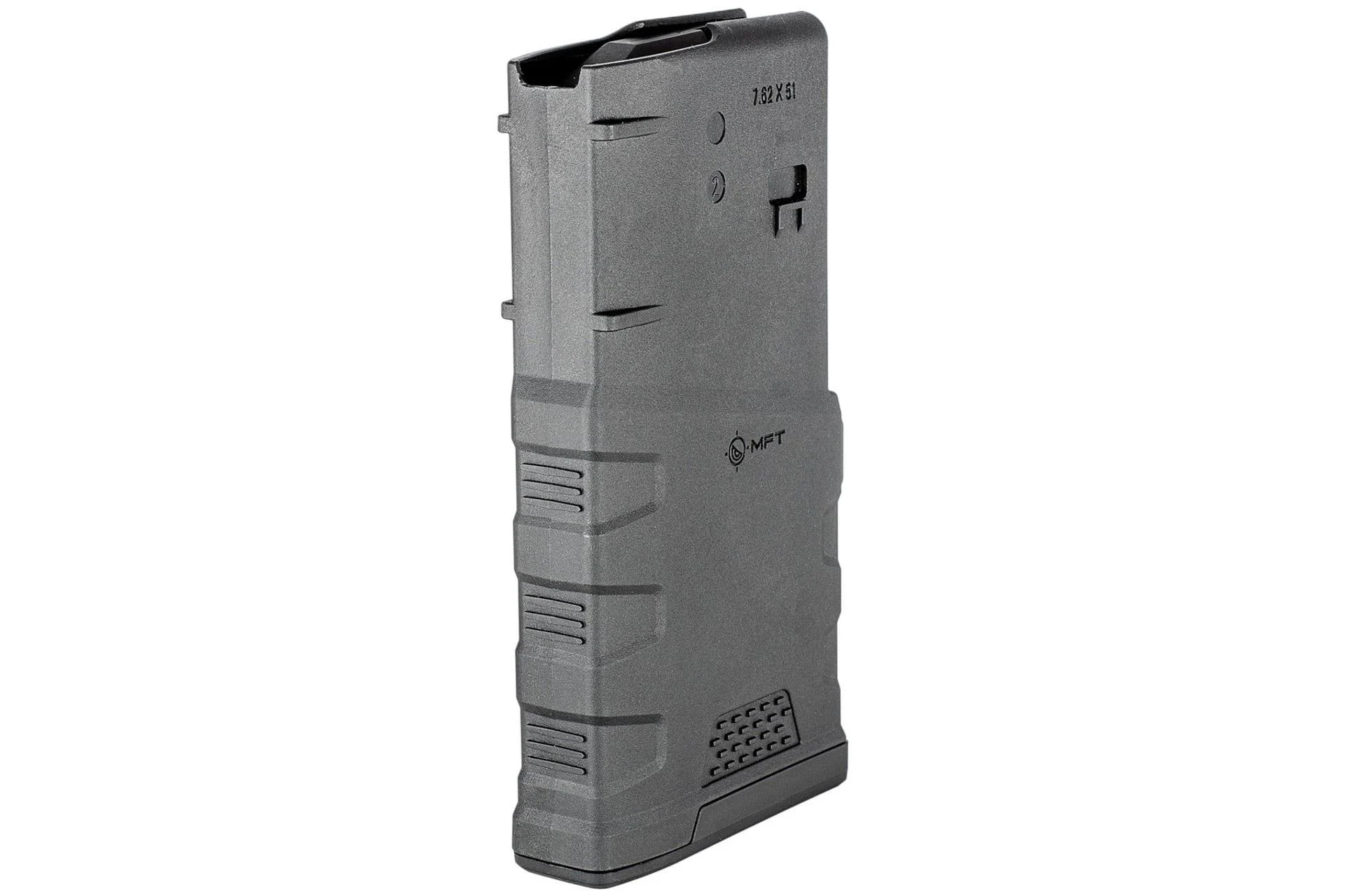 Mission First Tactical MFT EXD Polymer Mag (20 rd) 7.62 x 51 NATO (.308 Win) AR10 SR25/M110 pattern rifles Black - 20EXD762x51
