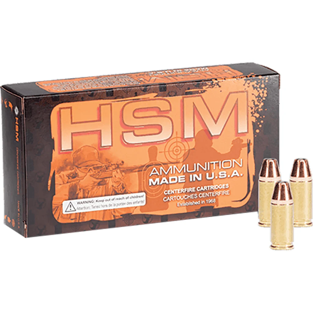 HSM 45 ACP 230 gr HP Self Defense – 50 Rounds
