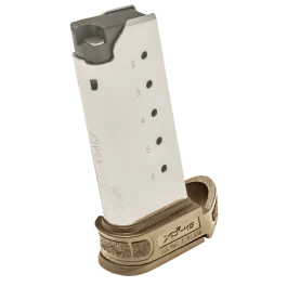Springfield Armory XD-S Mod.2 45 ACP Magazine -  6 Round Stainless Steel