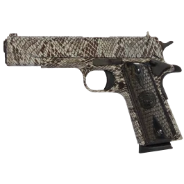 Oaks Wholesale Dist/iver 1911 A1 45 ACP 5 8+1Steel Copperhead Snakeskin 1911A1COPPERHEAD