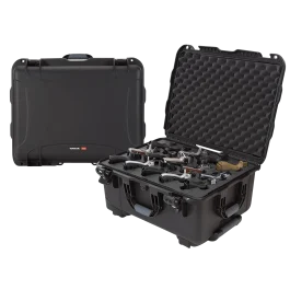 NANUK (PLASTICASE INC) ResinGuard Black Handgun Case 95015UP1