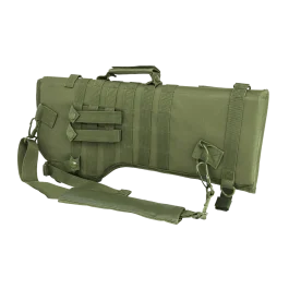 NCStar Green Rifle Padding D-Ring Gun Case CVRSCB2919G