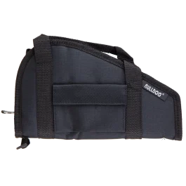 Bulldog Black Nylon Water Resistant Pistol Rug Case BD601