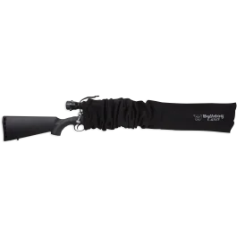 Bulldog Black Knit Moisture Resistant Scoped Rifle Gun Case BD152