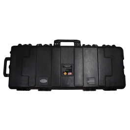 Boyt Harness Black Polypropylene Rifle Case: Weather Resistant Foam Padding for 1 Gun - Airline Approved H41XD
