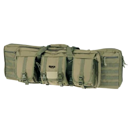 American Tactical RUKX Gear 42 Double Rifle Case  Water Resistant (OD Green)