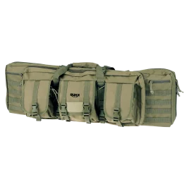 American Tactical RUKX Gear 36 Double Rifle Case  Water Resistant (OD Green)