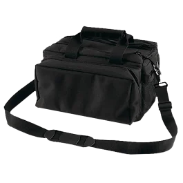 Bulldog Black Nylon Range Bag with Water-Resistant Padding and Crushproof Finish BD910