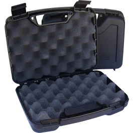 MTM Black Textured Foam-Lined Handgun Case with Latches SS-2500