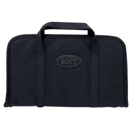 Boyt Harness Black Canvas Handgun Case with Padding and Full Length Zipper 0PP650003