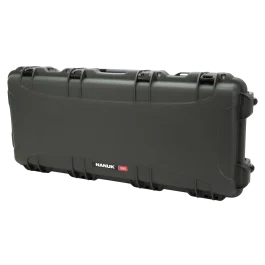 NANUK (PLASTICASE INC)  Olive Resin Gun Case 985TAK6