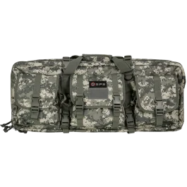 GPS Bags Lockable 600D Polyester 2-Rifle Gun Case DRC28ACU