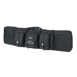 American Tactical RUKX Gear 36 Double Rifle Case  Water Resistant (Black)