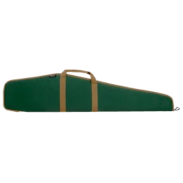 Bulldog Smooth Green Nylon Scoped Rifle Case with Full Length Zipper BD101