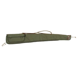 Bob Allen Green Canvas Shotgun Case with Self Healing Zipper - 48 14534