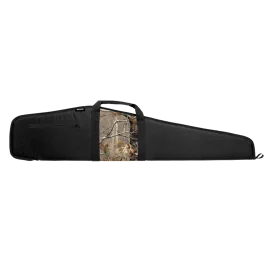 Bulldog Realtree AP Panel Nylon Scoped Rifle Case - 48 Smooth Black Waterproof Gun Bag BD210