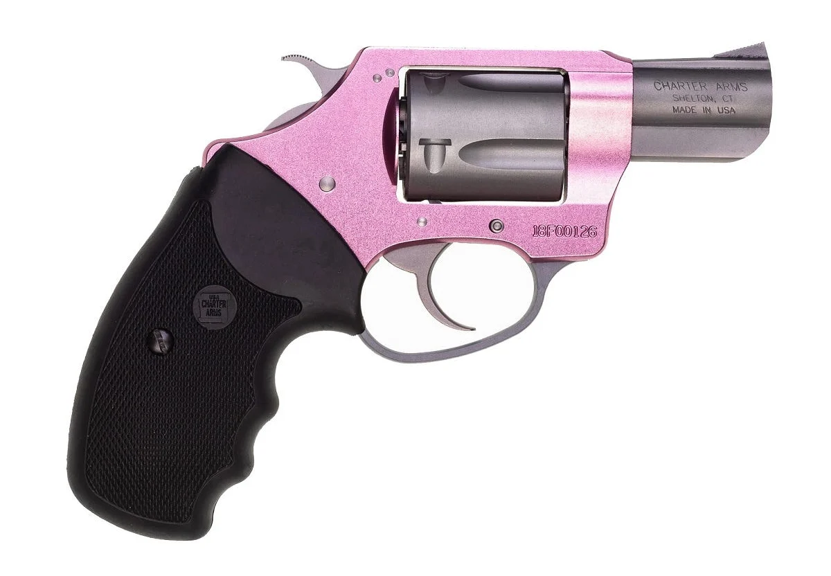 Charter Arms Pink Lady Ultra Lite Revolver 38 Special 2" Barrel Aluminum Pink - *CH53830