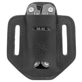 1791 Gunleather Edc Ambidextrous Black Leather Belt Slide Holster HDESSLBLKA
