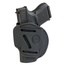1791 Gunleather 4-way Right Hand Leather Pistol Holster with Belt Clip S&W M&P 4WH3SBLR