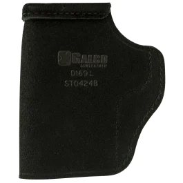 Galco Stow-n-go Black Leather Plain Finish Right Hand 1911 Pistol Belt Clip Holster STO424B