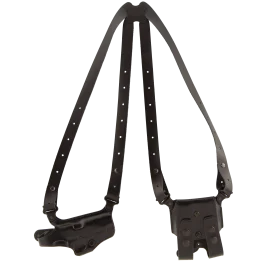 Galco Miami Classic Ii Right Handed Black Leather Pistol Shoulder Holster System for S&W M&P Shield MCII652B