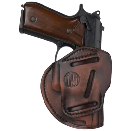 1791 Gunleather 3-way Vintage Leather Ambidextrous Belt Loop Holster for Ruger LC9 03 3WH3VTGA