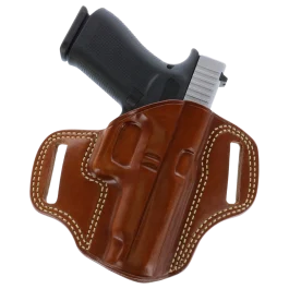 Galco Combat Master Right Tan Leather Sig P365XL Belt Slide Holster CM870