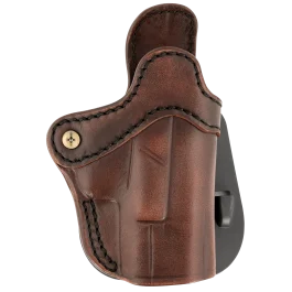 1791 Gunleather Paddle Holster Vintage Leather Right Hand Paddle Mount S&W M&P Shield Holster ORPDH21VTGR