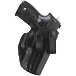 Galco Summer Comfort Black Leather Right Hand Belt Loop Holster for Browning Hi-Power SUM270B