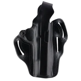 Desantis Gunhide Thumb Break Black Leather Right Hand Pistol Belt Holster For Glock 26 001BAE1Z0