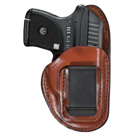 Bianchi 100 Professional Smooth Tan Leather Inside-The-Waistband Pistol Holster 26082