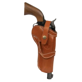 1791 Gunleather Rvh5.5 Revolver Belt Loop Leather Holster, Classic Brown, Ambidextrous SARVH65CBRA