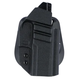 1791 Gunleather Tactical Kydex Black Kydex Right Hand Paddle Sig P320 Handgun Holster TACPDHOWBP320BLKR