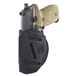 1791 Gunleather 4-way Stealth Black Leather Left Hand Belt Clip Holster for S&W M&P 4WH3SBLL