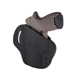 1791 Gunleather Bh2.4s Stealth Black Leather Right Hand Pistol Holster for FN 509 ORBH24SSBLR