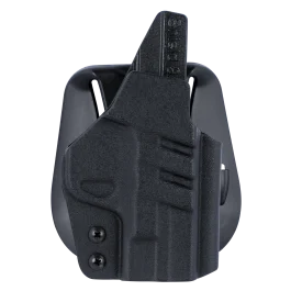 1791 Gunleather Tactical Kydex Black Right Hand Kydex Paddle Pistol Holster TACPDHOWBSHIELDBLKR