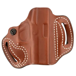 Desantis Gunhide Mini Slide Tan Leather Right Hand Belt Slide Holster For Glock 43/43x/48 086TA8BZ0
