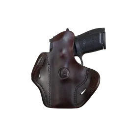 1791 Gunleather Bh2.4s Right Hand Leather Pistol Holster for FN 509 Signature Brown ORBH24SSBRR