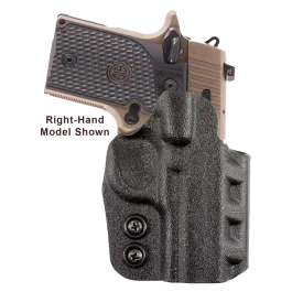 Desantis Gunhide Cazzuto Left Hand Black Kydex Paddle Holster for Springfield Prodigy D94KB8WZ0