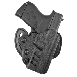 Desantis Gunhide Facilitator Black Kydex For Glock 43 Right Hand Pistol Holster with 1 Compartment 1.75 Belt Slide 042KA8BZ0
