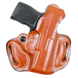 Desantis Gunhide Thumb Break Right Hand Tan Leather Pistol Holster with 1 Compartment 085TA7QZ0