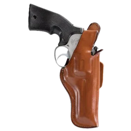 Bianchi 5bhl Thumbsnap Right Hand Smooth Finish Revolver Belt Holster - Tan Leather 10237