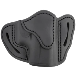 1791 Gunleather Bhc Stealth Black Leather For Glock 43 Handgun Right Hand Belt Slide Holster ORBHCSBLR