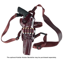 Galco Kodiak Right Hand Smooth Leather Revolver Shoulder Holster System KK148H